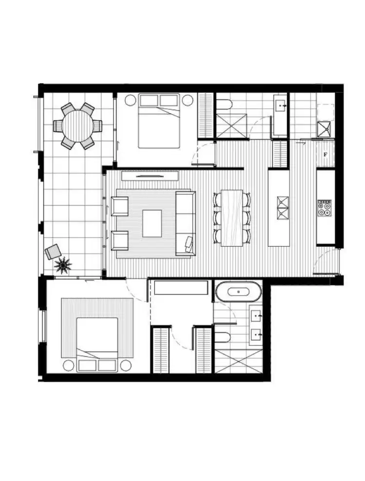 Floorplan of Homely apartment listing, 12/9 Lady Nelson Place, Red Hill ACT 2603