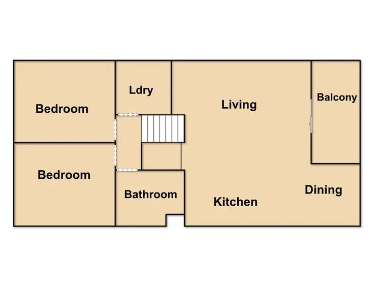 Floorplan of Homely unit listing, 12/8 Edmondson Street, Campbell ACT 2612