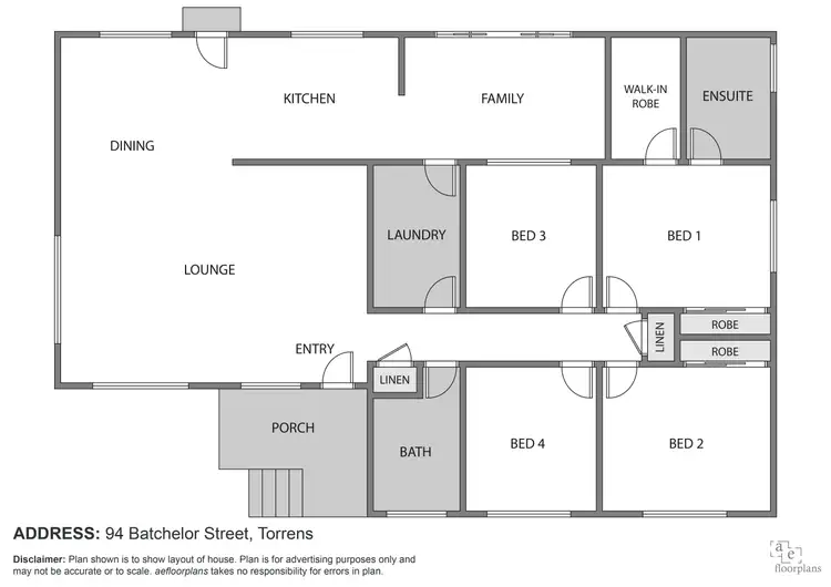 Floorplan of Homely house listing, 94 Batchelor Street, Torrens ACT 2607