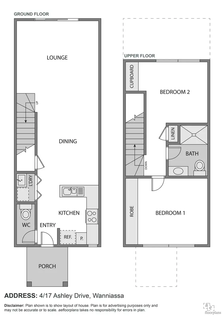 Floorplan of Homely townhouse listing, 4/17 Ashley Drive, Wanniassa ACT 2903