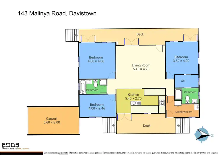 Floorplan of Homely house listing, 143 Malinya Rd, Davistown NSW 2251