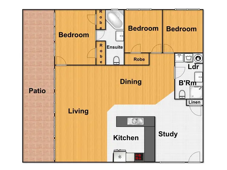 Floorplan of Homely apartment listing, 16/11 Fawkner Street, Braddon ACT 2612