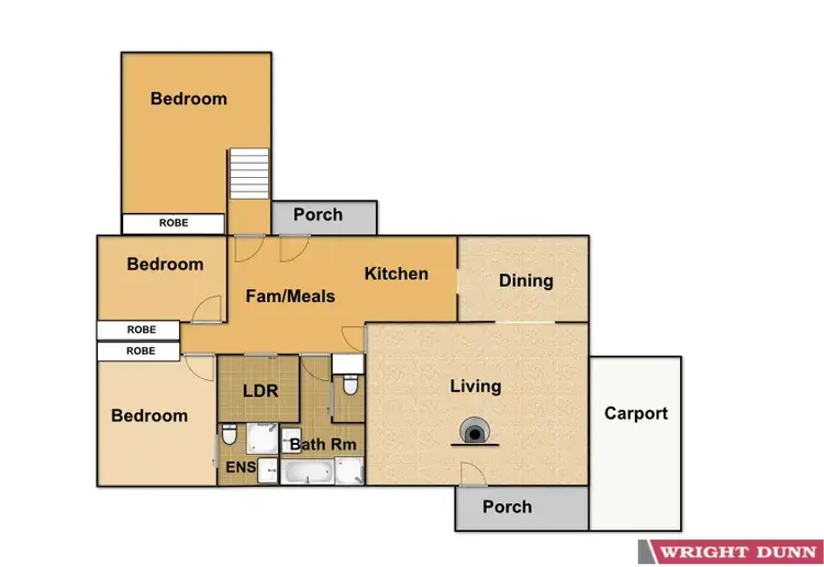 Floorplan of Homely house listing, 22 Callabonna Street, Kaleen ACT 2617