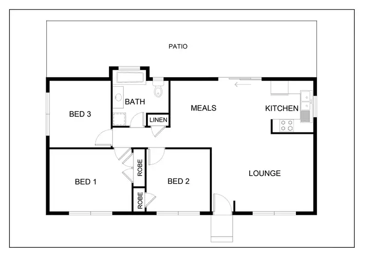 Floorplan of Homely house listing, 21 Casson Street, Richardson ACT 2905