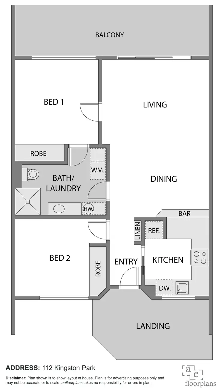 Floorplan of Homely unit listing, 314/10 Currie Crescent, Griffith ACT 2603
