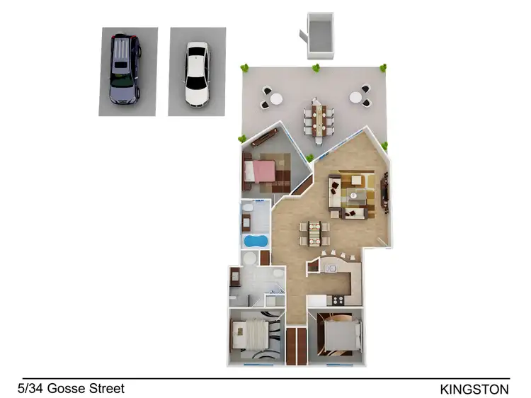 Floorplan of Homely apartment listing, 5/34 Gosse Street, Kingston ACT 2604