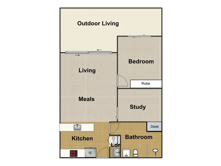 Floorplan of Homely apartment listing, 11/40 Philip Hodgins Street, Wright ACT 2611
