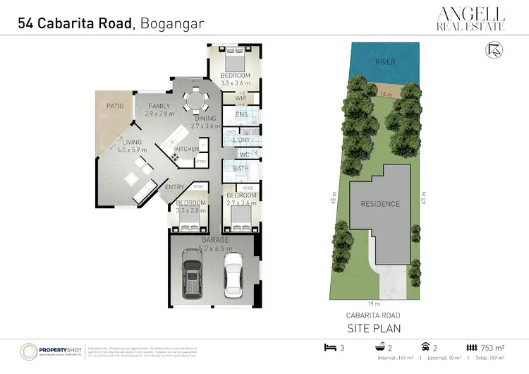 Floorplan of Homely house listing, 54 Cabarita Road, Bogangar NSW 2488