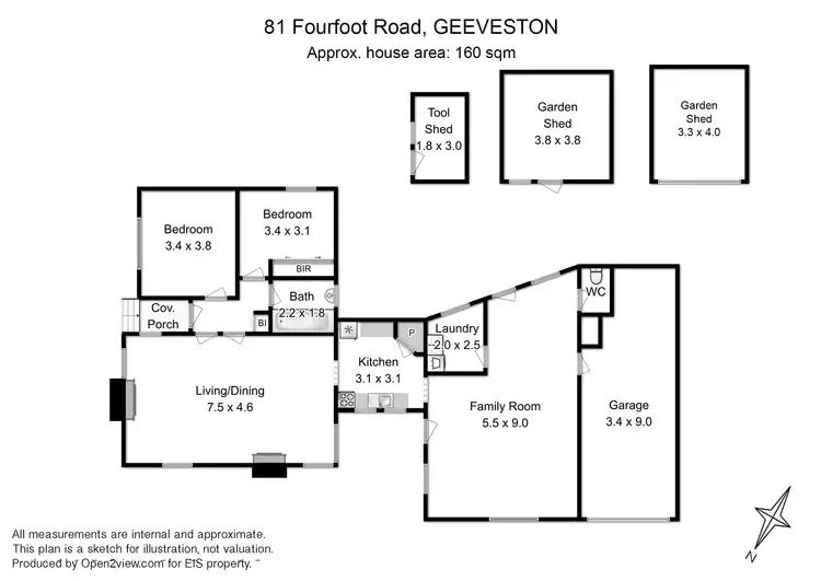 Floorplan of Homely house listing, 81 Fourfoot Rd, Geeveston TAS 7116