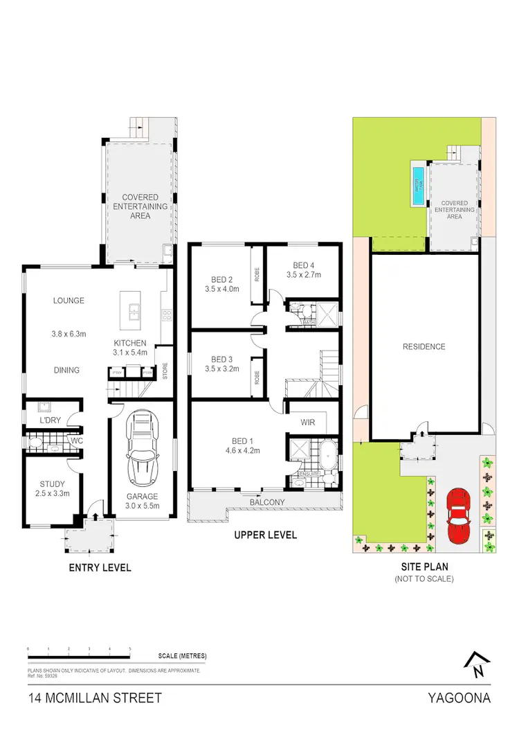 Floorplan of Homely house listing, 14 McMillan Street, Yagoona NSW 2199