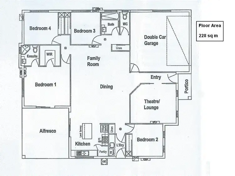 Floorplan of Homely house listing, 31 Hillock Crescent, Bushland Beach QLD 4818