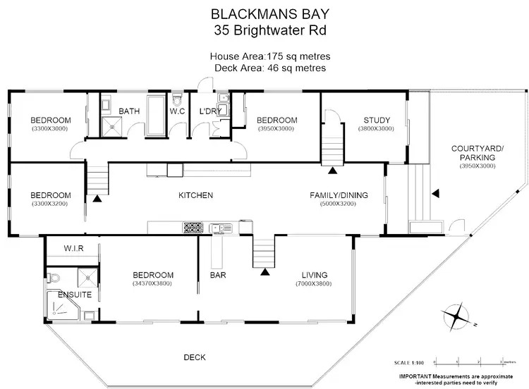 Floorplan of Homely house listing, 35 Brightwater Rd, Blackmans Bay TAS 7052
