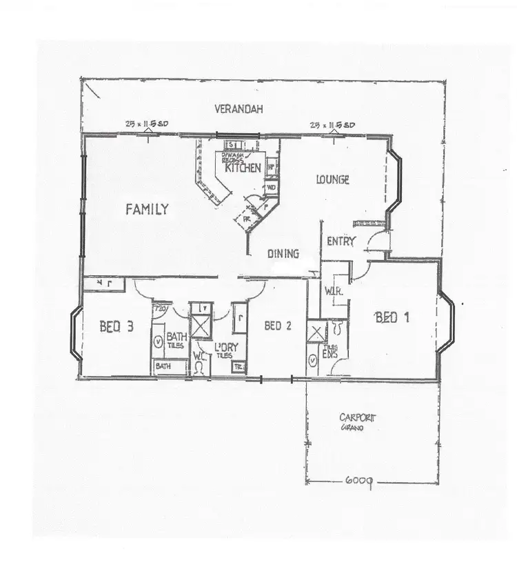 Floorplan of Homely house listing, 525 Collie River Road, Burekup WA 6227