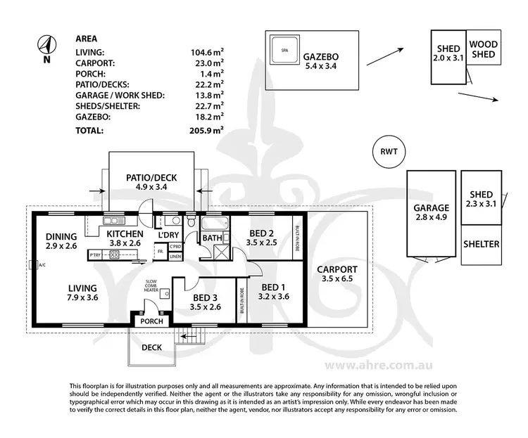Floorplan of Homely house listing, 21 William Street, Springton SA 5235