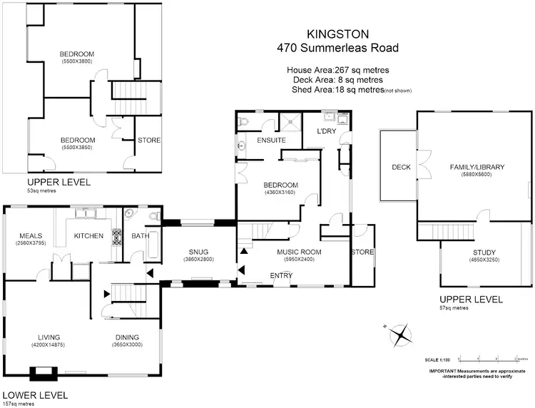 Floorplan of Homely house listing, 470 Summerleas Rd, Kingston TAS 7050
