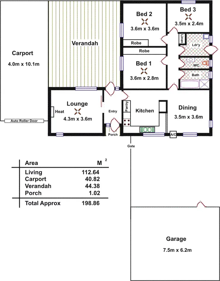Floorplan of Homely house listing, 33 Ramsay Way, Para Hills West SA 5096