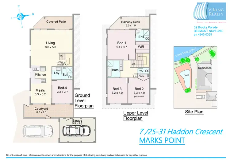 Floorplan of Homely townhouse listing, 7/25-31 Haddon Cres, Marks Point NSW 2280