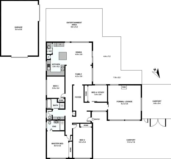 Floorplan of Homely house listing, 49 William Street, North Richmond NSW 2754