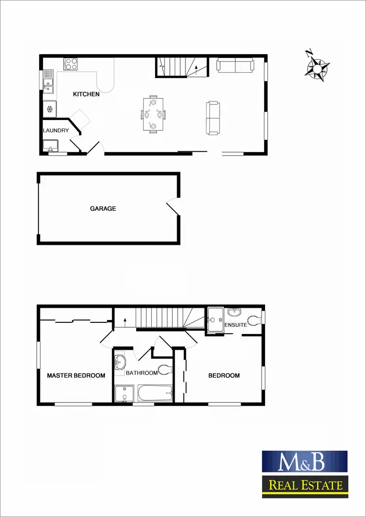 Floorplan of Homely townhouse listing, 10/28 Carinya Street, Blacktown NSW 2148