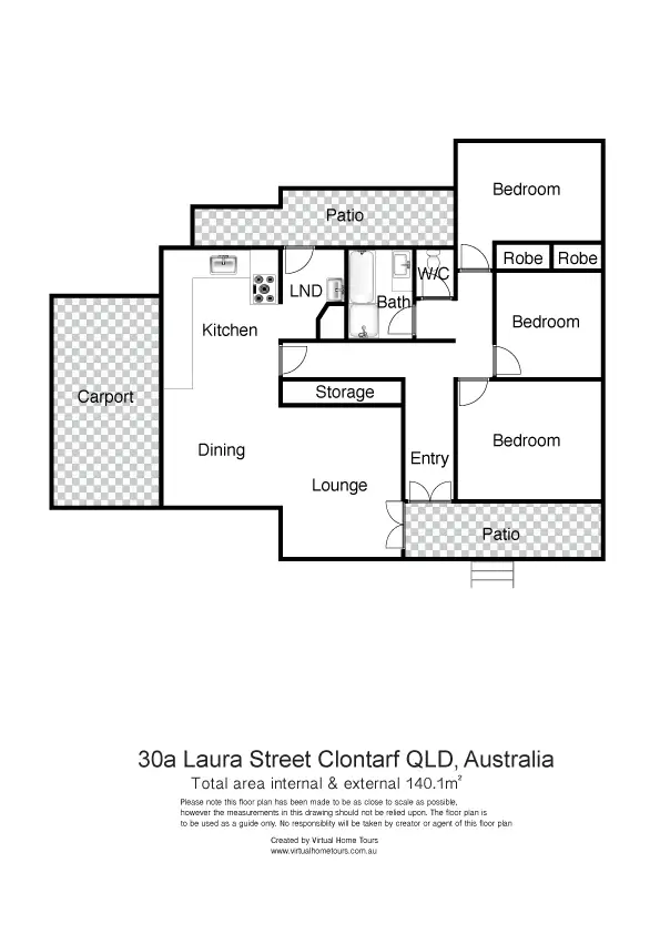 Floorplan of Homely house listing, 30a Laura Street, Clontarf QLD 4019