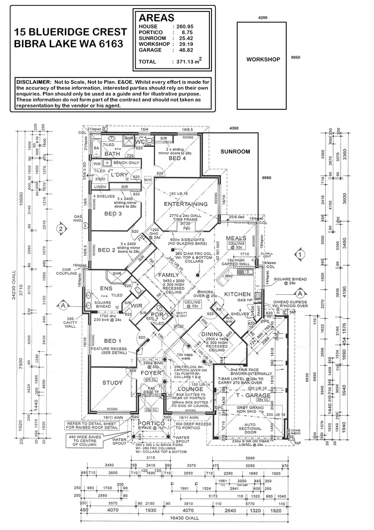 Floorplan of Homely house listing, 15 Blueridge Crest, Bibra Lake WA 6163