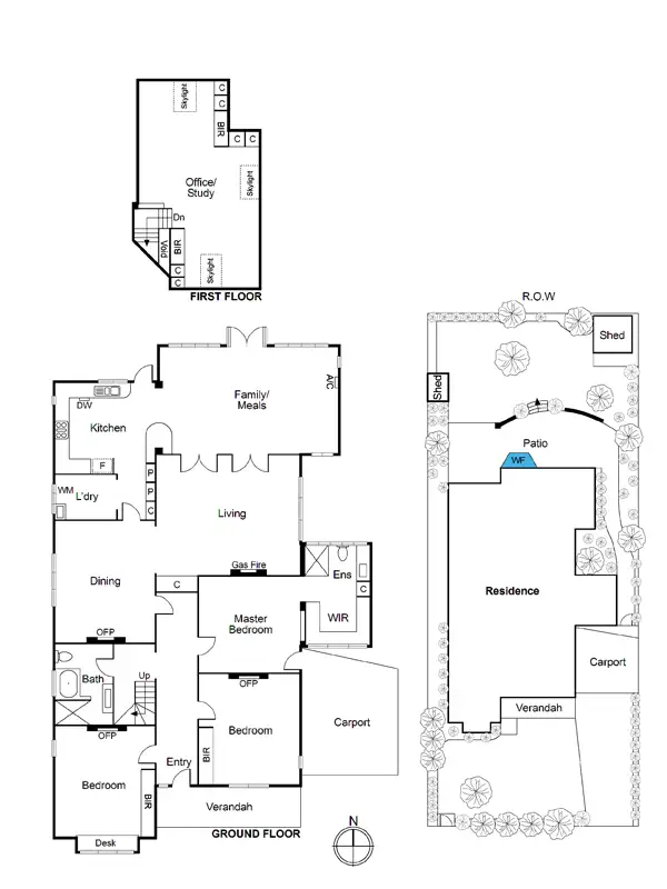 Floorplan of Homely house listing, 22 Carrington Grove, St Kilda East VIC 3183