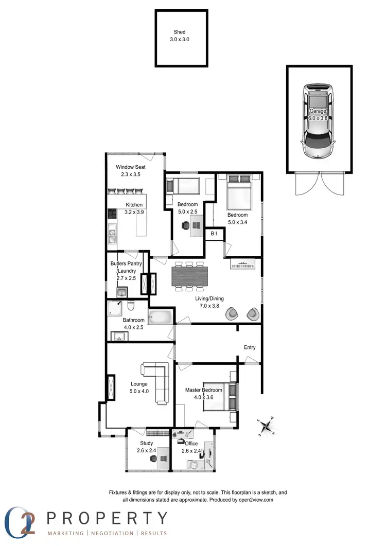 Floorplan of Homely house listing, 1 Luck Street, Mowbray TAS 7248