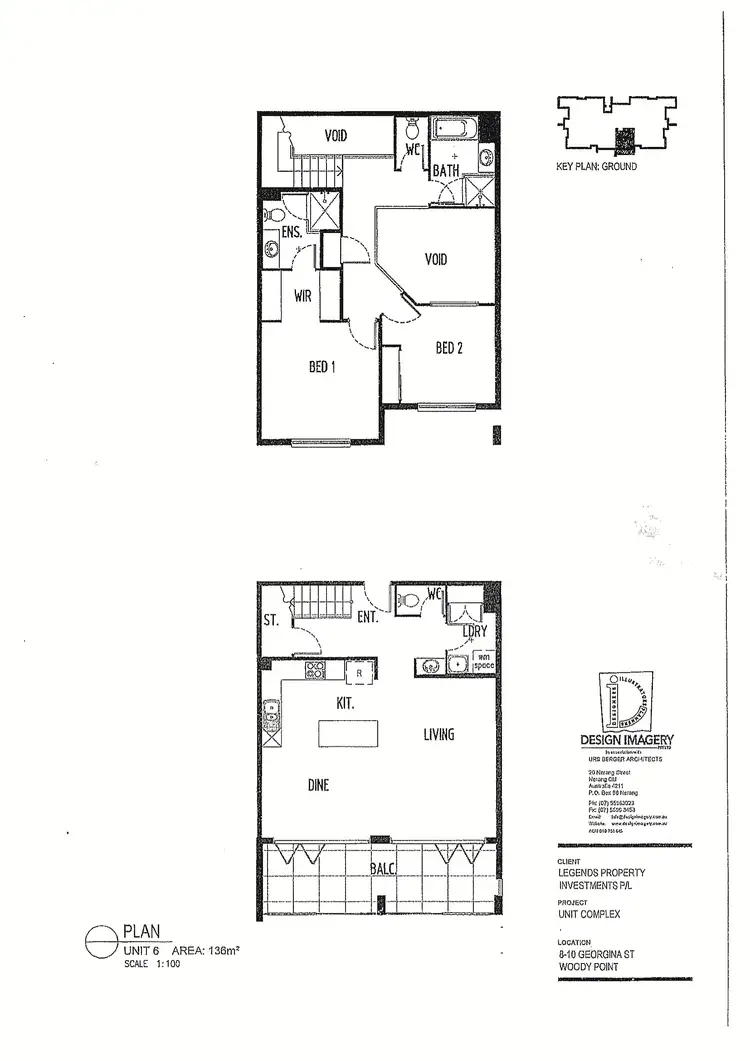 Floorplan of Homely unit listing, 6/8-10 Georgina Street, Woody Point QLD 4019