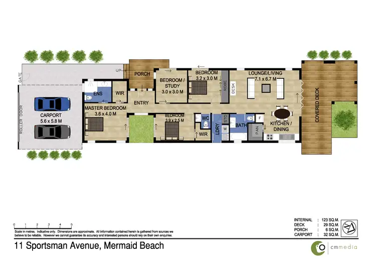 Floorplan of Homely house listing, 11 Sportsman Avenue, Mermaid Beach QLD 4218