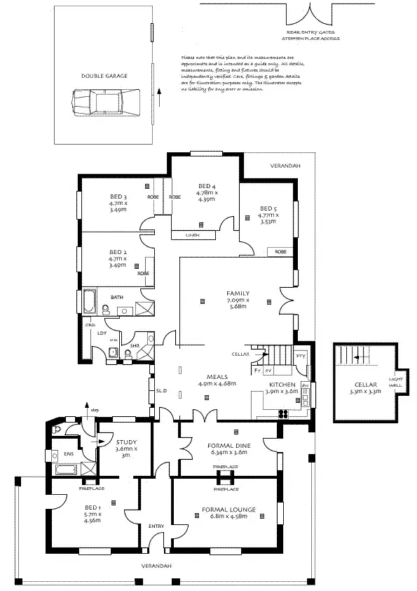 Floorplan of Homely house listing, Address available on request