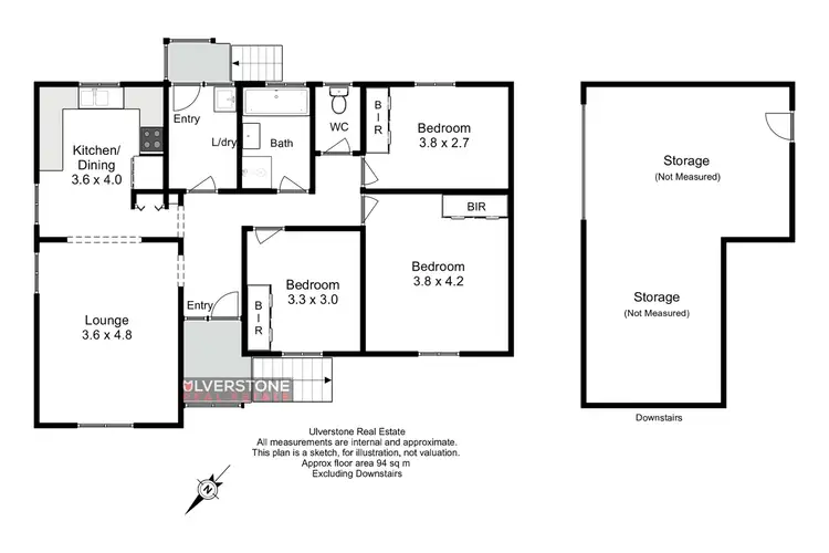 Floorplan of Homely house listing, 27 Kardinia Cres, West Ulverstone TAS 7315