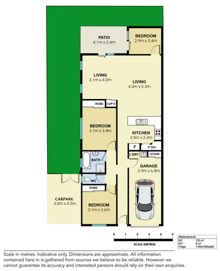 Floorplan of Homely townhouse listing, Unit 7/16 Stevens St, Yandina QLD 4561