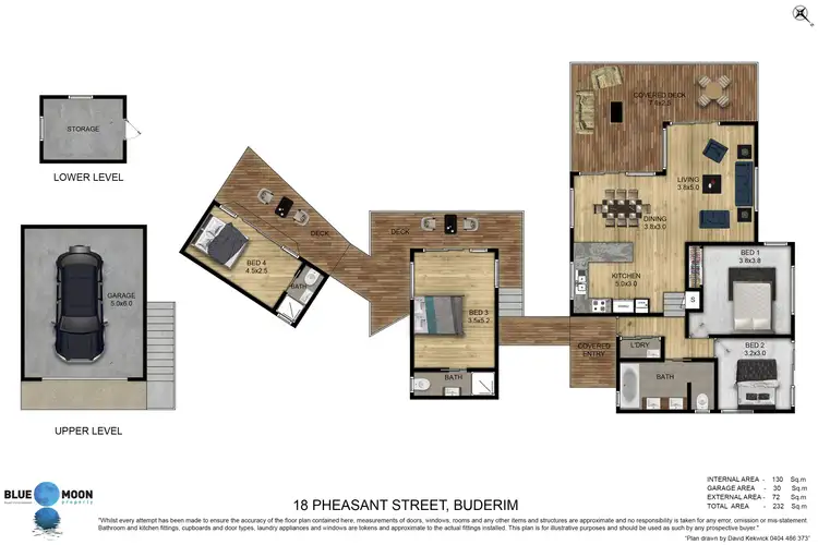 Floorplan of Homely house listing, 18 Pheasant St, Buderim QLD 4556