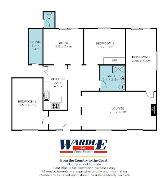 Floorplan of Homely house listing, 40 Mais Terrace, Crystal Brook SA 5523