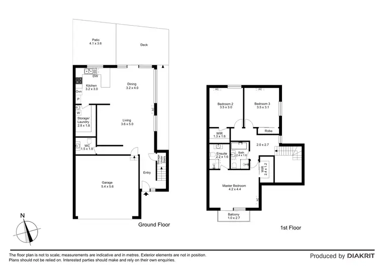 Floorplan of Homely townhouse listing, 4/9B Weyburn Place, Avondale Heights VIC 3034