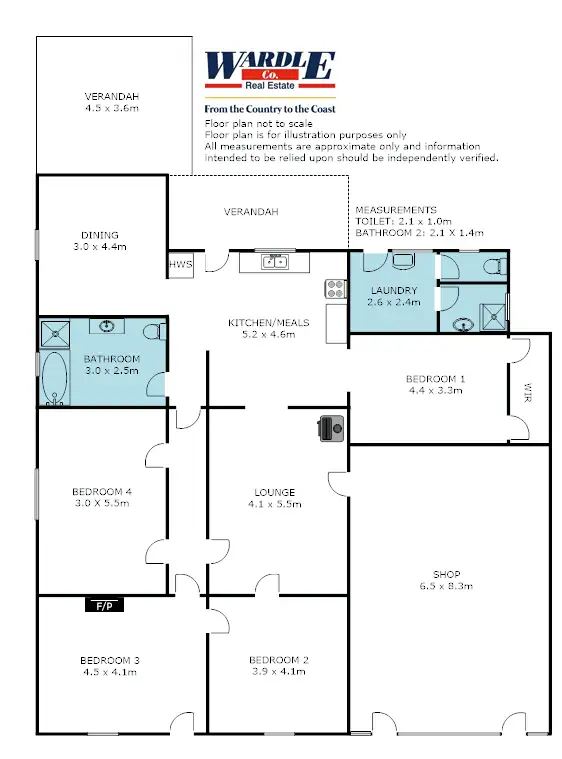 Floorplan of Homely house listing, 42 Herbert St, Laura SA 5480