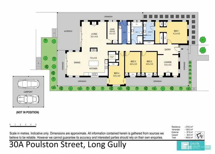 Floorplan of Homely house listing, 30A Poulston St, Long Gully VIC 3550