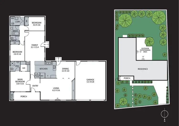 Floorplan of Homely house listing, 92 Hansworth Street, Mulgrave VIC 3170