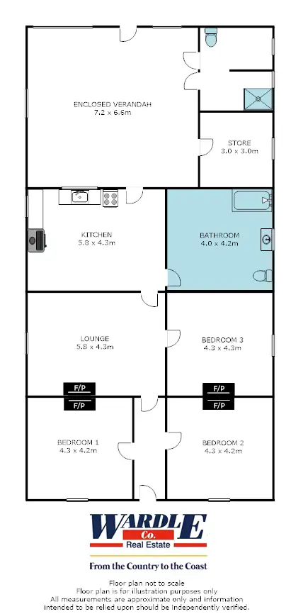 Floorplan of Homely house listing, 287 Main St, Peterborough SA 5422