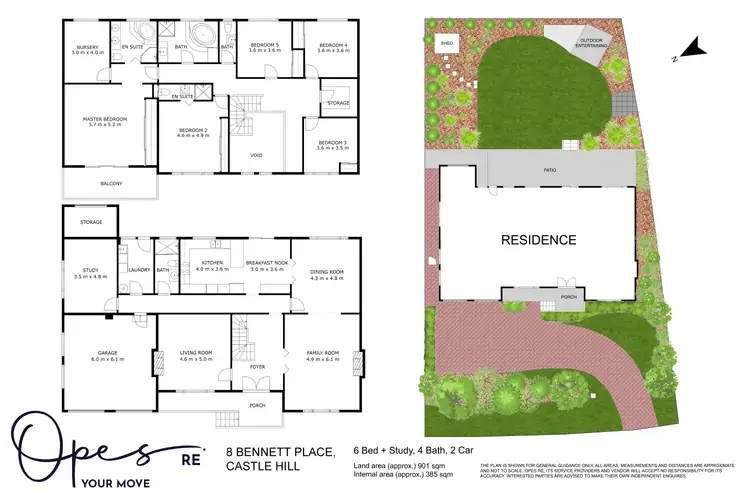Floorplan of Homely house listing, 8 Bennett Place, Castle Hill NSW 2154
