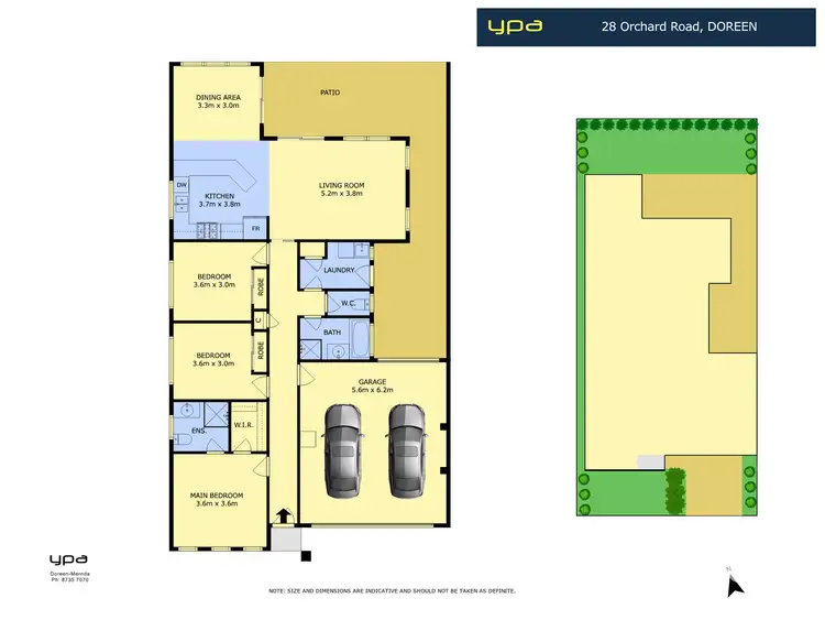 Floorplan of Homely house listing, 28 Orchard Rd, Doreen VIC 3754