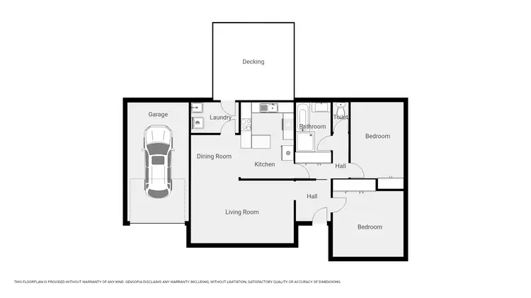 Floorplan of Homely house listing, 9 Alfred St, Stawell VIC 3380