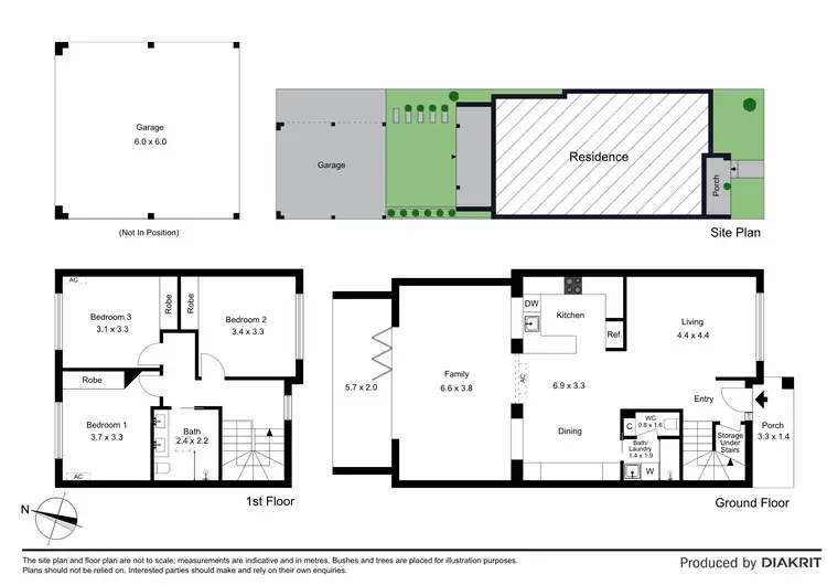 Floorplan of Homely house listing, 16 Park Drive, Maribyrnong VIC 3032