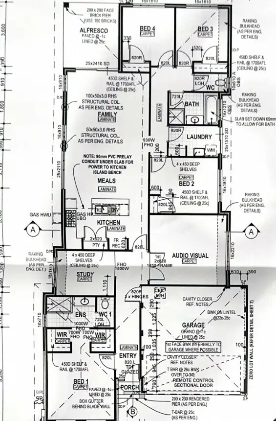 Floorplan of Homely house listing, 16 Pardillo Way, Caversham WA 6055