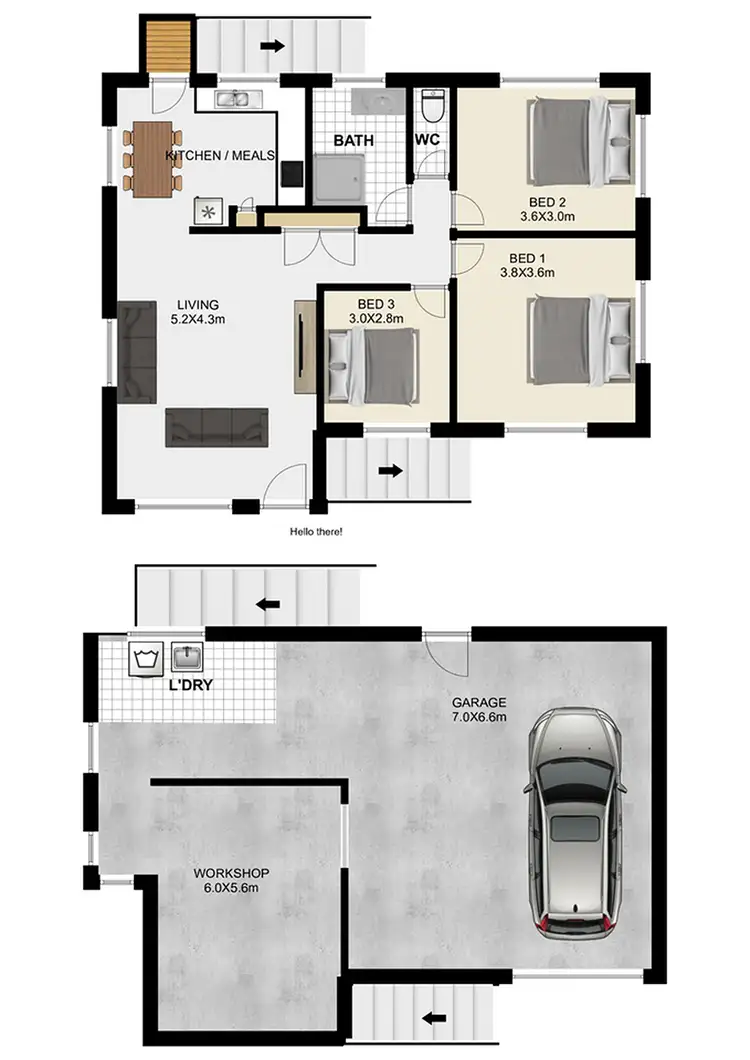Floorplan of Homely house listing, 3 Briset St, Durack QLD 4077
