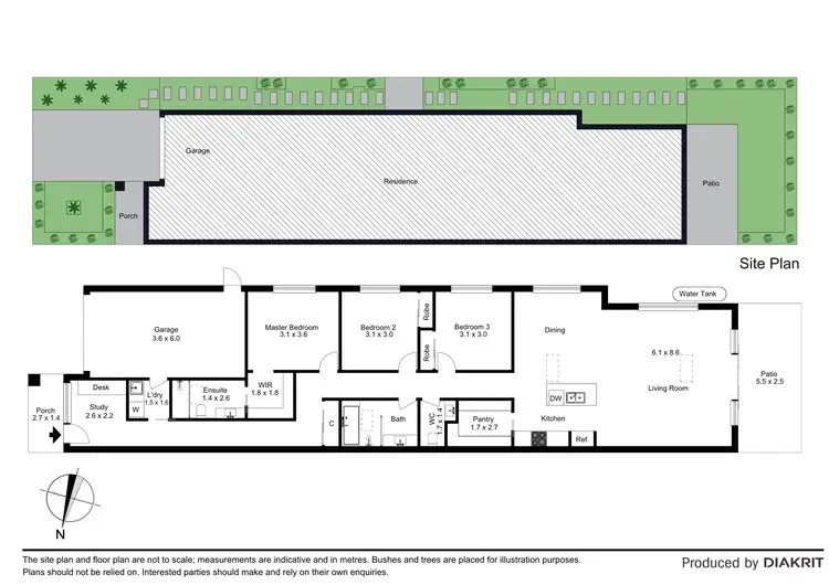 Floorplan of Homely house listing, 1B ROGERSON STREET, Avondale Heights VIC 3034