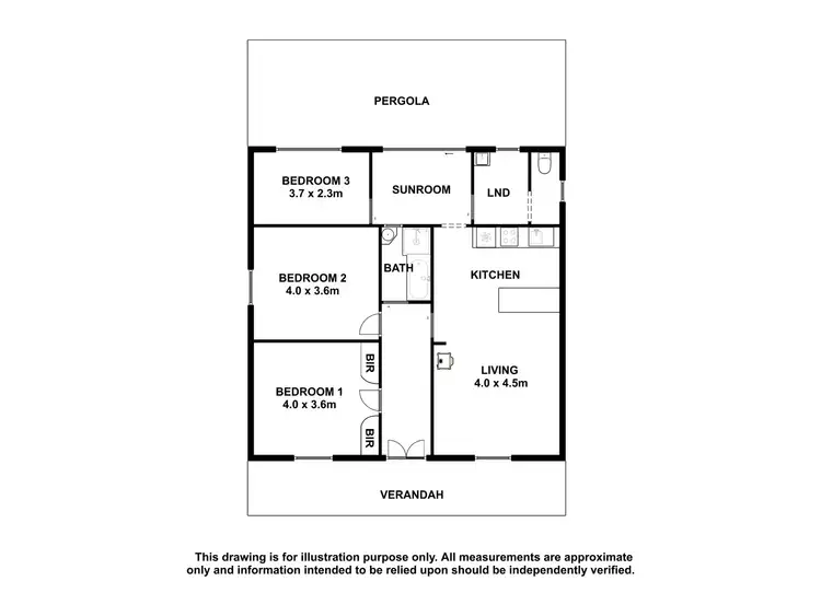 Floorplan of Homely house listing, 7 Lizzie Street, Penola SA 5277