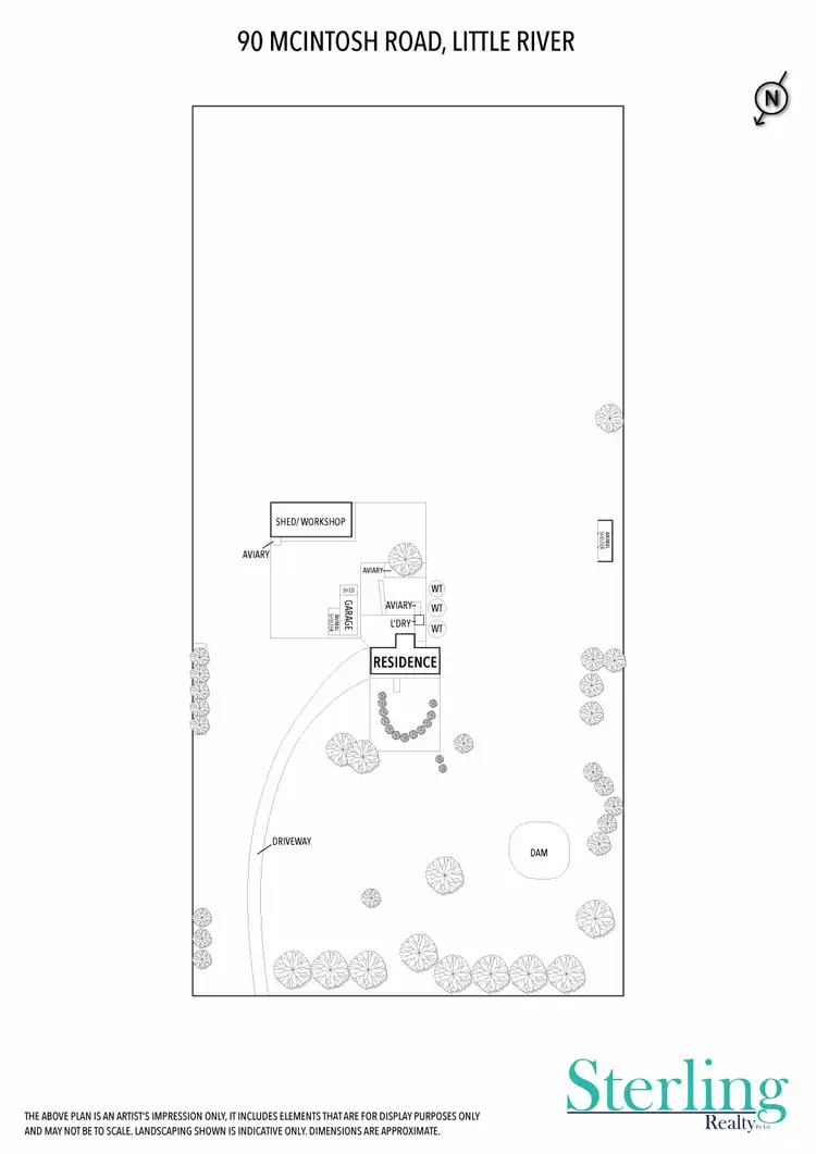 Floorplan of Homely rural property listing, 90 Mcintosh Road, Little River VIC 3211