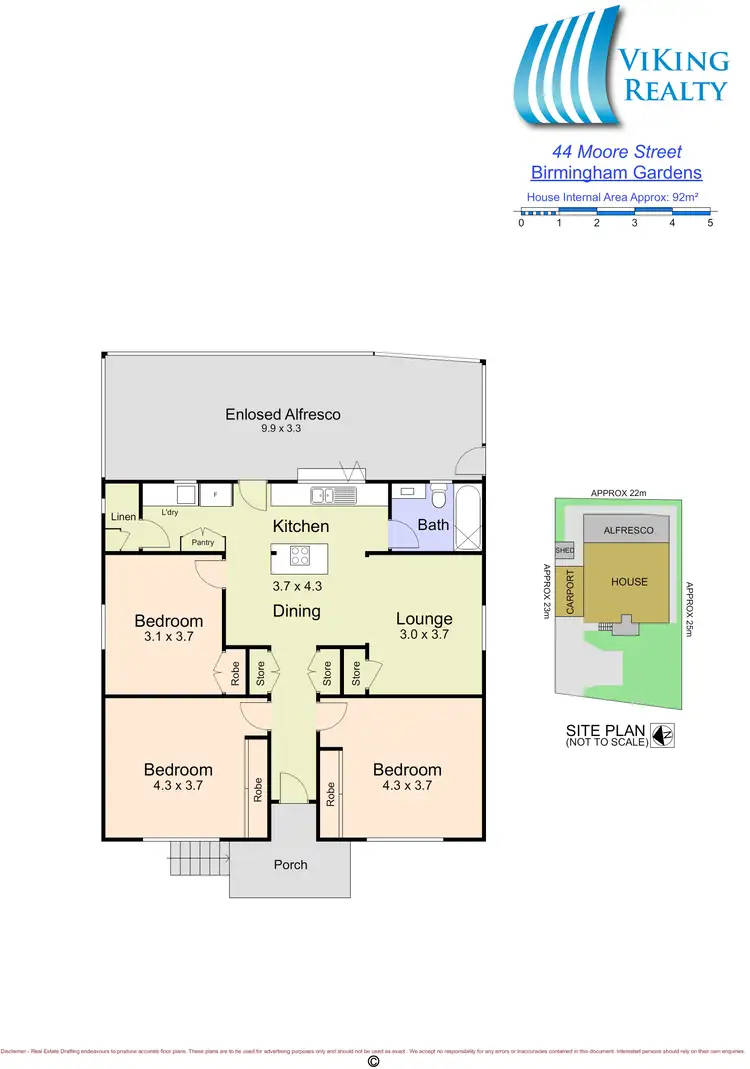 Floorplan of Homely house listing, 44 Moore St, Birmingham Gardens NSW 2287