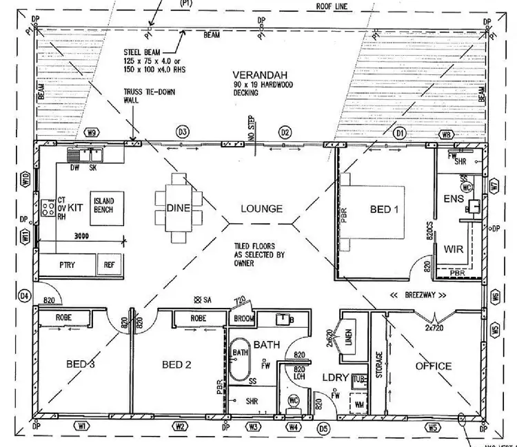 Floorplan of Homely house listing, 62 Bilic Rd, Shell Pocket QLD 4855
